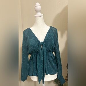 Francesa’s Teal Women's Top